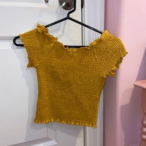 Off the shoulder top!